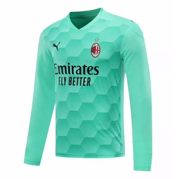 Camiseta AC Milan Primera ML Portero 2020-2021 Verde